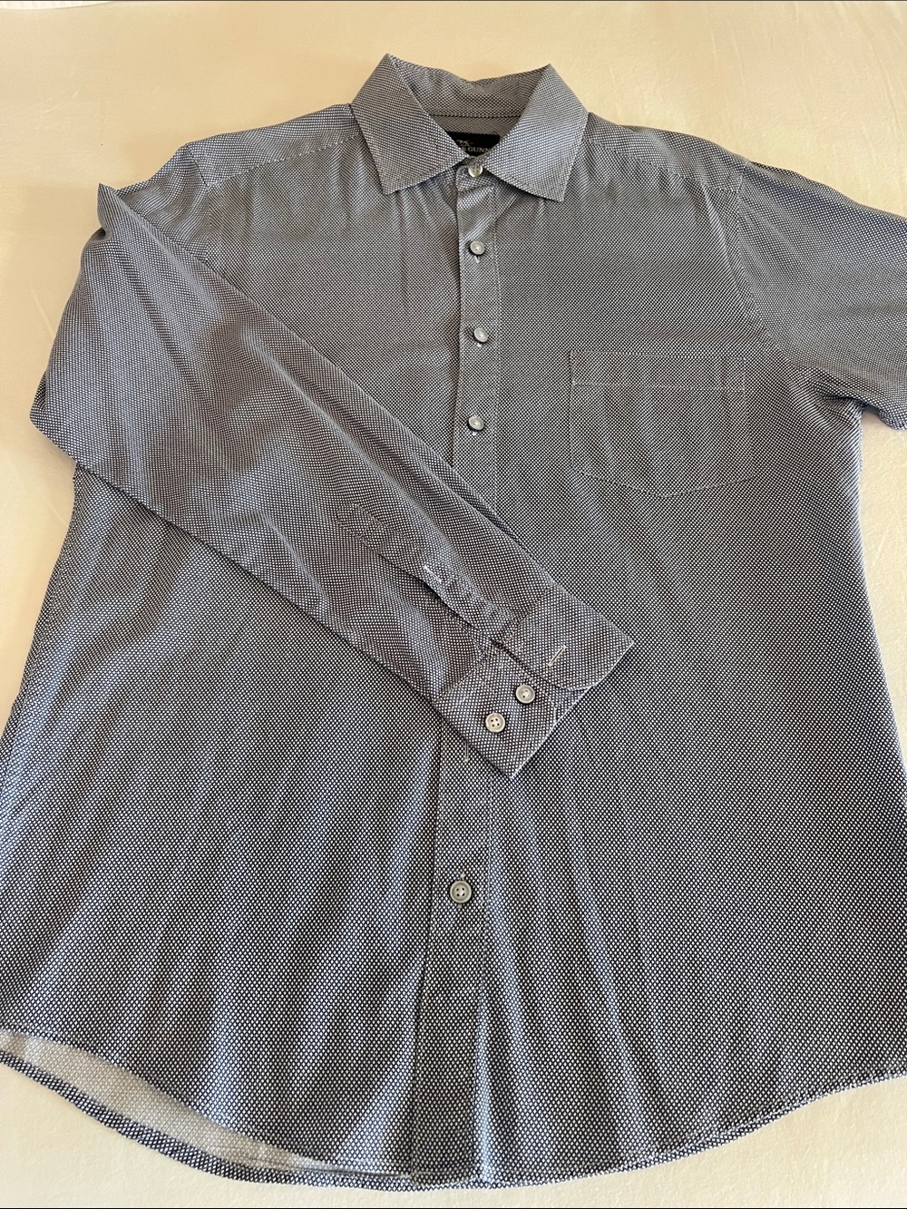 🟣 BOGO! Rodd & Gunn Men's Navy Microdot Button-Down Shirt